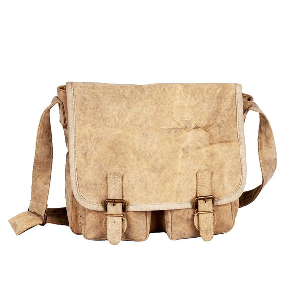 Vintage Canvas Messenger Bag