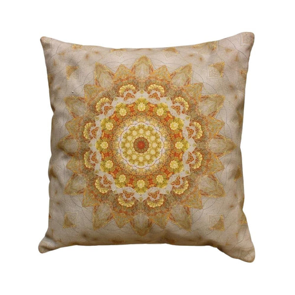 Gold Mirror Canvas Cushion